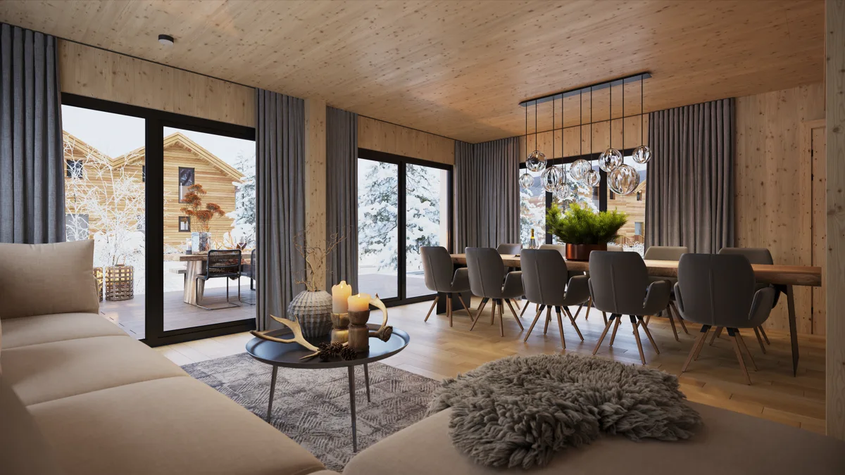 Wohnbeispiel Sonnenchalets Murau